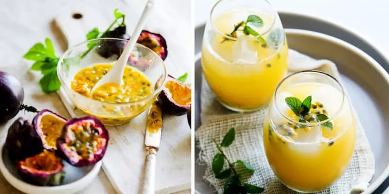 uống chanh dây mật ong