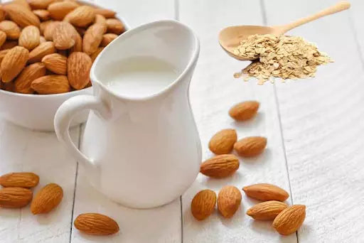 làm sữa hạnh nhân yến mạch