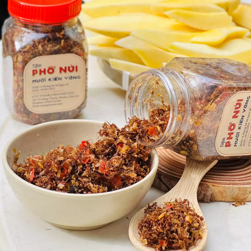 đặc sản muối kiến vàng