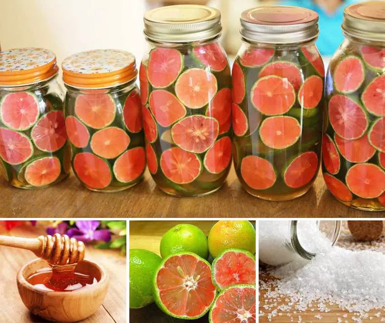 cách ngâm chanh mật ong ngay tại nhà