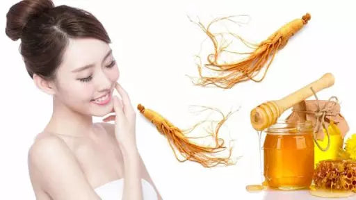 sâm ngâm mật ong giúp làm đẹp da