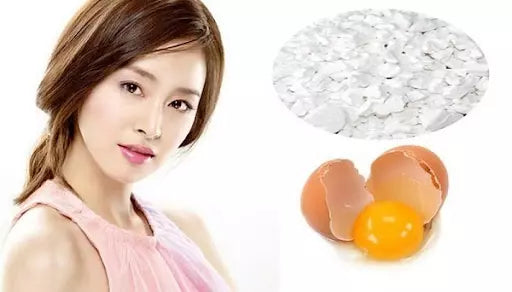 mặt nạ bột sắn dây lòng trắng trứng