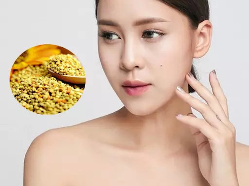 phấn hoa trong làm đẹp