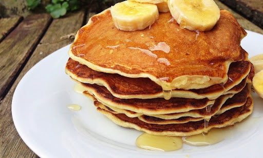 pancke yến mạch mật ong