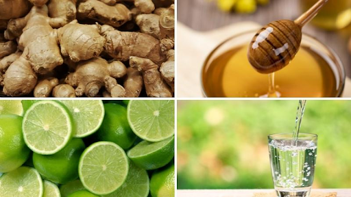 cách làm gừng đen ngâm mật ong chanh giảm cân