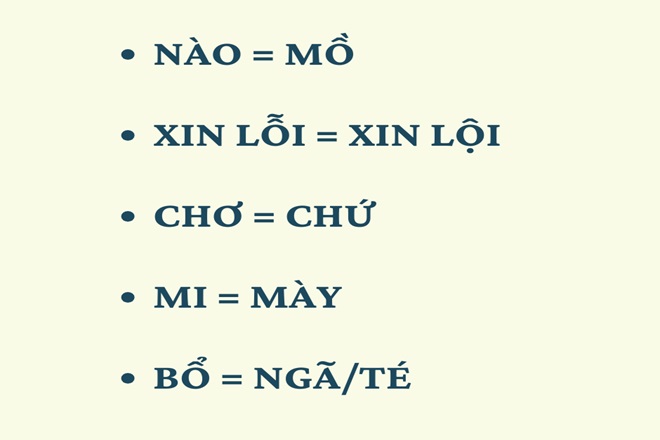 khac tieng nghe an la gi