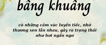 Bâng khuâng là gì? Nghĩa và cách dùng từ A-Z