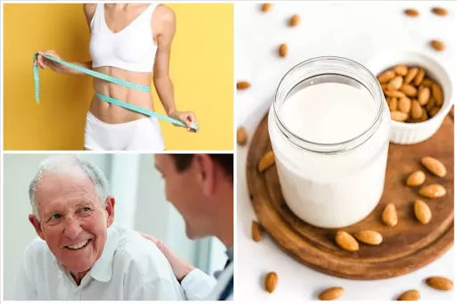 tác dụng của sữa hạnh nhân đối với sức khỏe