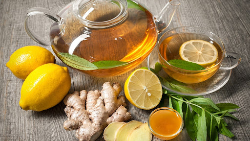 tác dụng của trà gừng mật ong