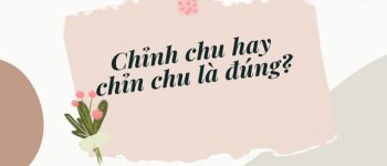 Chỉnh chu hay chỉn chu đúng? Quần áo chỉn chu hay chỉnh chu?