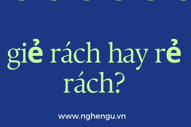 gie rach hay re rach