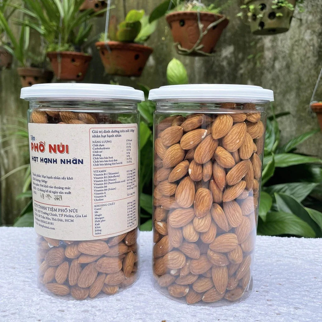 hạt hạnh nhân tiệm phố núi chất lượng