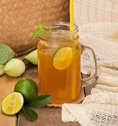 hướng dẫn pha mật ong chanh