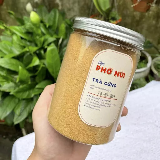 giá trị dinh dưỡng của bột trà gừng