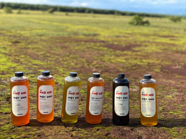 mật ong phố núi