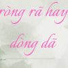 rong ra hay dong da