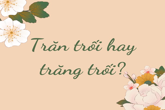 tran troi hay trang troi