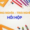 Từ đồng nghĩa và trái nghĩa với từ Hồi Hộp