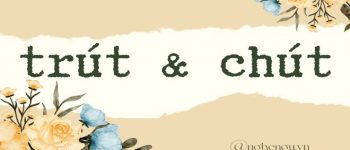 Viết trút giận hay chút giận? Trút nước hay chút nước?