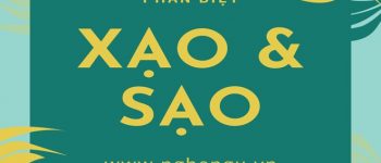 Xạo hay sạo? Nói xạo hay nói sạo? Cách phân biệt chính xác